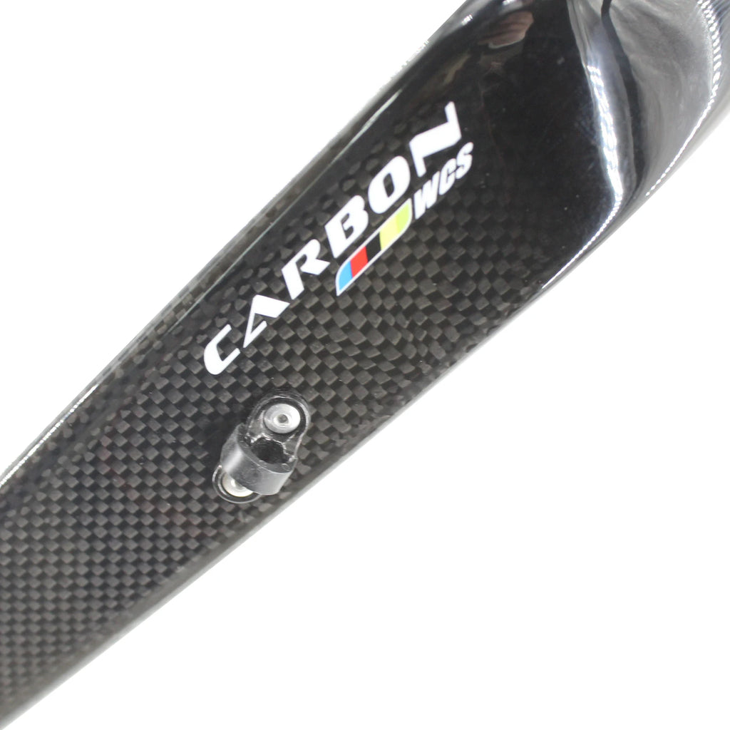 3K Full Carbon MTB Fork - 1-1/8 in (28.6 mm) Steerer, Disc Brake - Fits 26 / 27.5 / 29 in Wheels (Gloss or Matt)