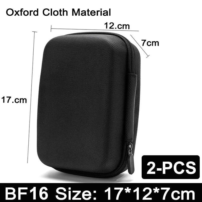 EVA Hard-Shell Earphone Case — Mini Portable Zipper Pouch & Cable Organizer for USB, Chargers, Memory Cards