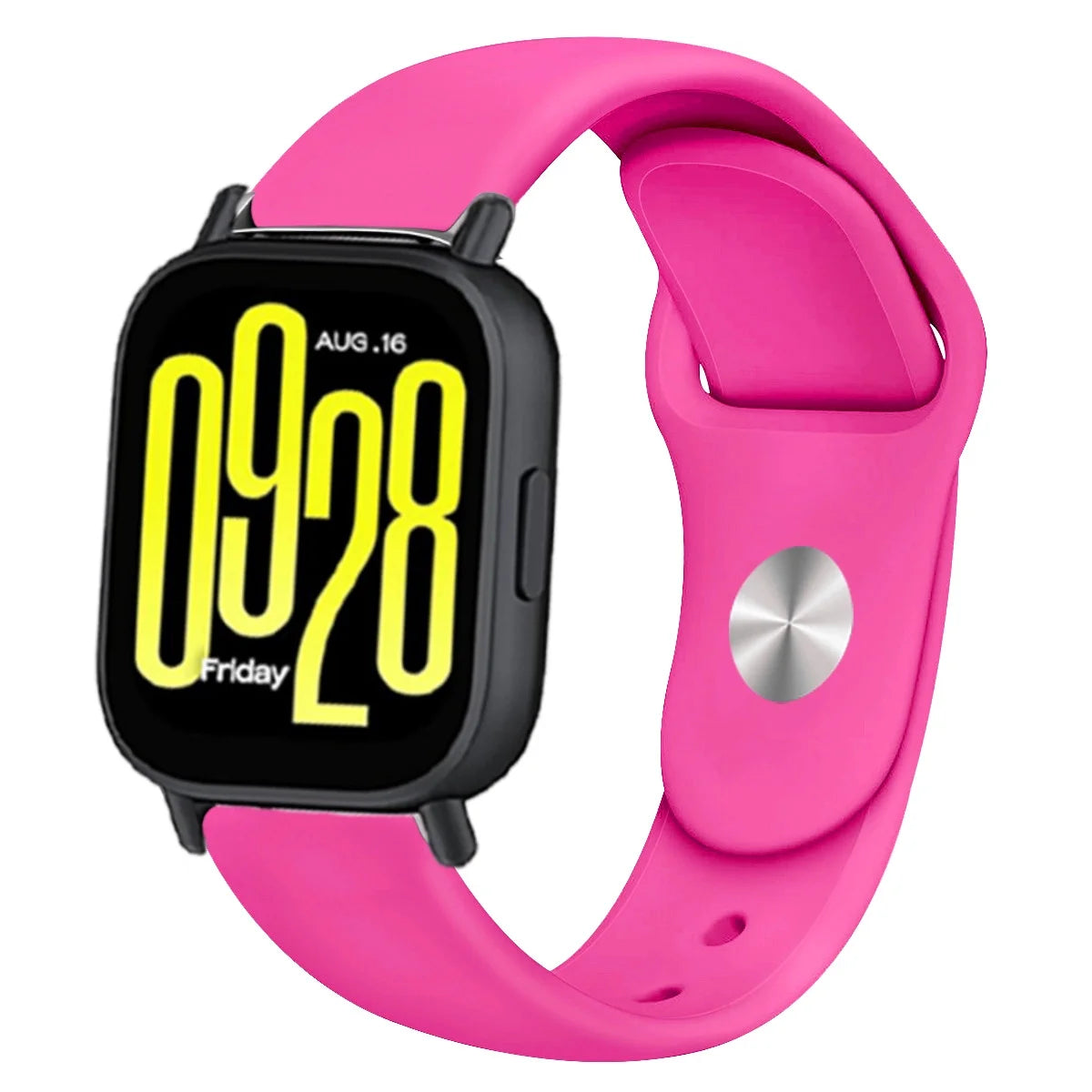 22mm Silicone Sport Watch Band – Replacement Breathable Smartwatch Strap, Unisex