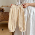 Kids Anti-Mosquito Harem Pants – Breathable Summer Bloomers for Boys & Girls (9M–6Y)