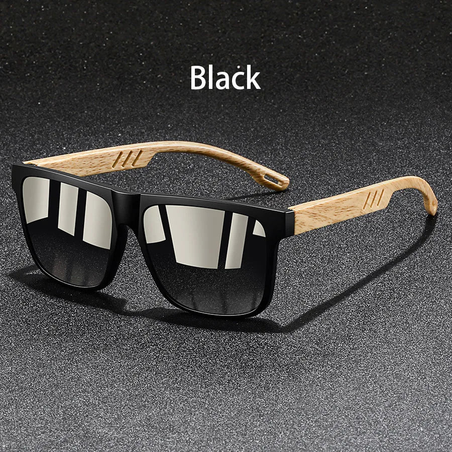 Unisex Square Mirror Sunglasses UV400 Polycarbonate Frame – Classic Fashion Eyewear