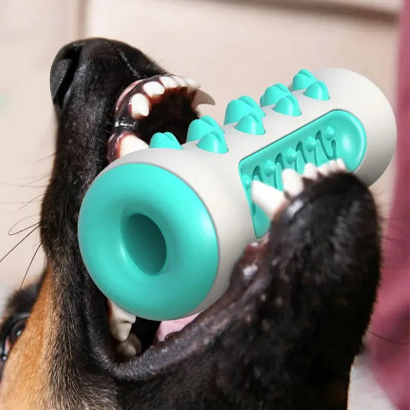 Dog Dental Chew Toy - TPR Silicone Tooth Cleaning Stick for Puppy Teething & Fresh Breath, 5 x 15 cm (2 x 5.9 in)