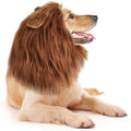 Realistic Lion Mane Dog Costume Wig with Ears – Adjustable Fit for Medium to Large Dogs (Neck 13–29 in / 33–74 cm)