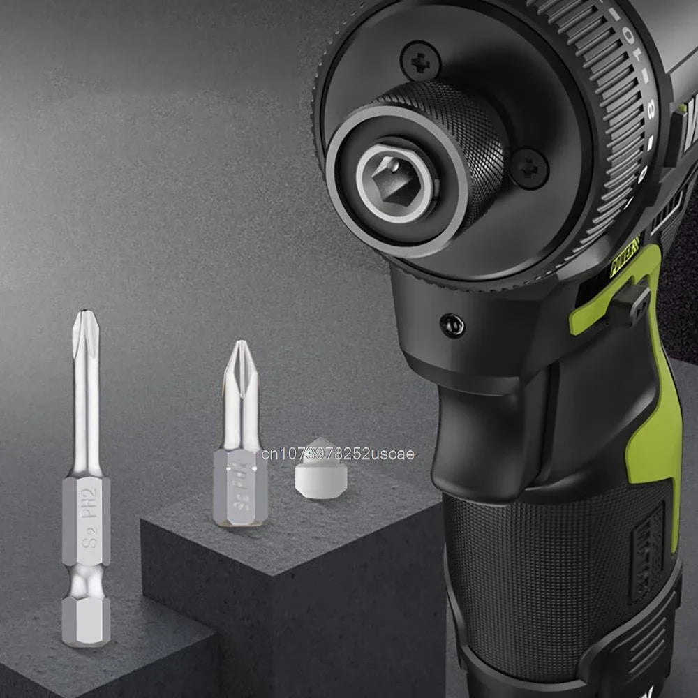 12V Cordless Brushless Screwdriver – Dual Speed 0–500/1800 RPM, 40 N·m (29.5 ft·lb) Torque, 1/4" Hex Chuck, 2.0Ah Battery Kit