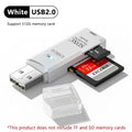 Multi-Functional 2-in-1 High-Speed USB 3.0/2.0 SD & TF Card Reader for PC, Laptop, Tablet, Camera, Car