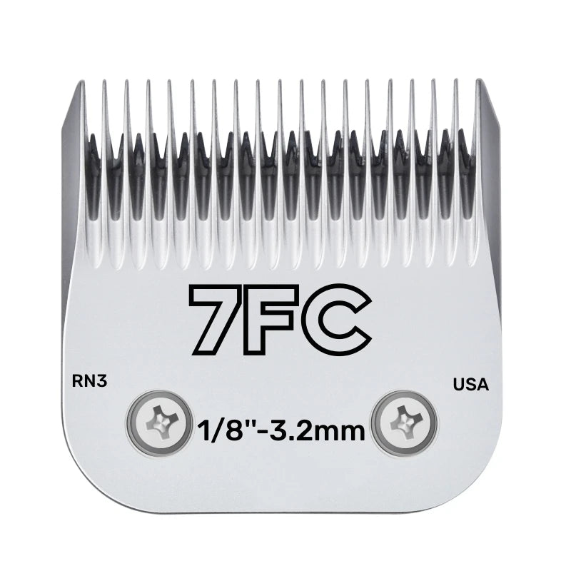 A5 Snap-On Pet Clipper Replacement Blades – 3F, 4F, 5F, 7F, 10#, 15#, 30#, 40#, 50# | Professional Dog & Cat Grooming Blades (Fits Most Detachable Clippers)