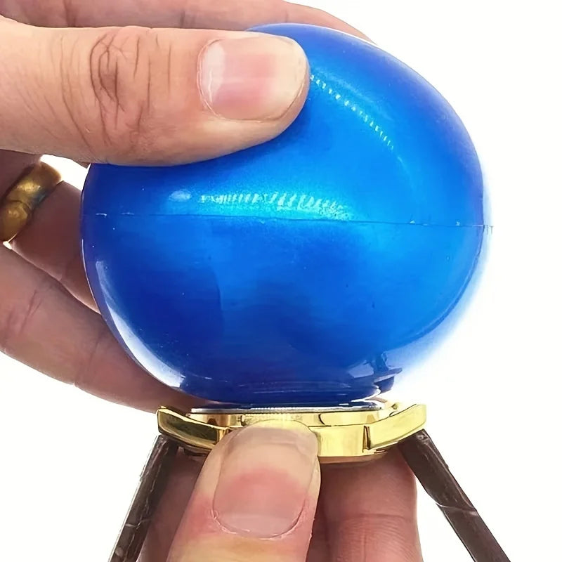 Rubber Ball Watch Back Case Opener - Non-Slip Rotating Back Cover Tool for Watch Repair