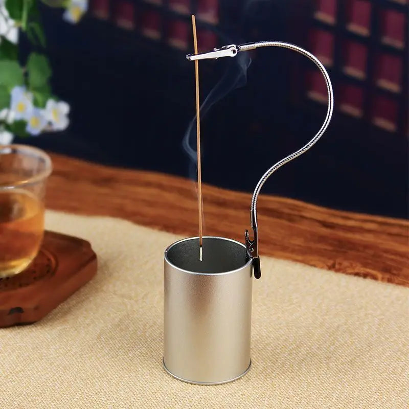 Universal Crocodile Incense Clip & Candle Holder - Mosquito Coil Holder & Fragrance Diffuser for Zen Home Decor