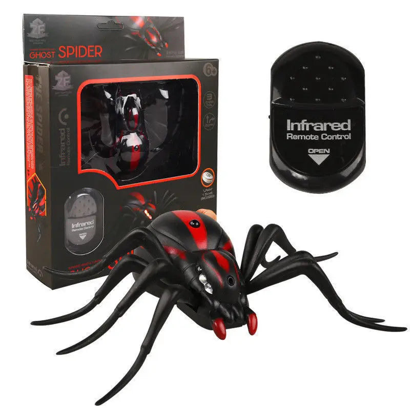 Realistic RC Cockroach Prank Toy — Remote Control Robotic Insect for Halloween & Gag Gifts (11 x 16 x 4 cm)