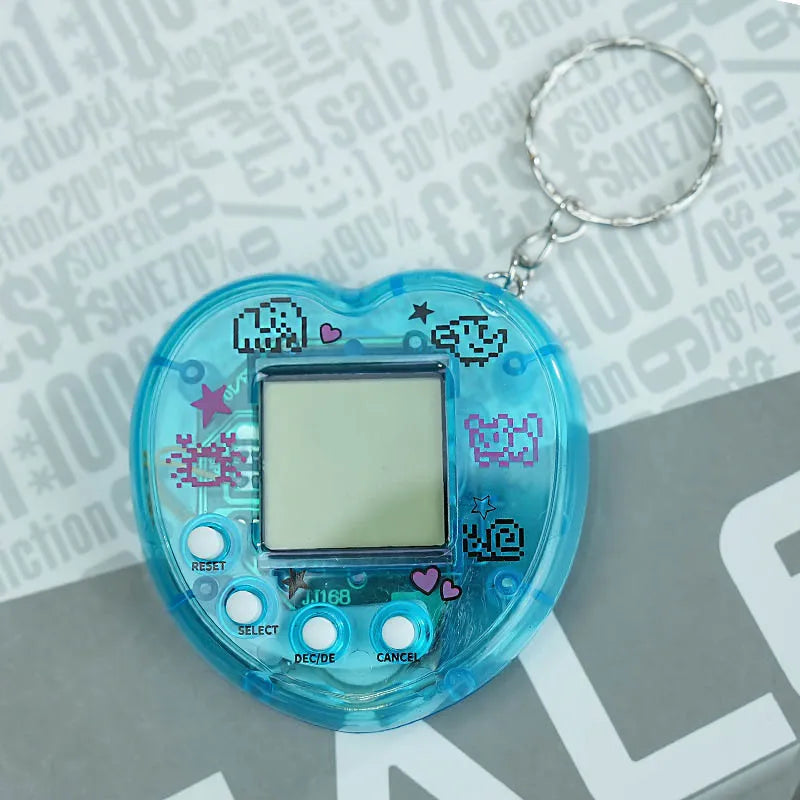Nostalgic Handheld Virtual Pet Game - Electronic Digital Pet Toy with 168 Pets