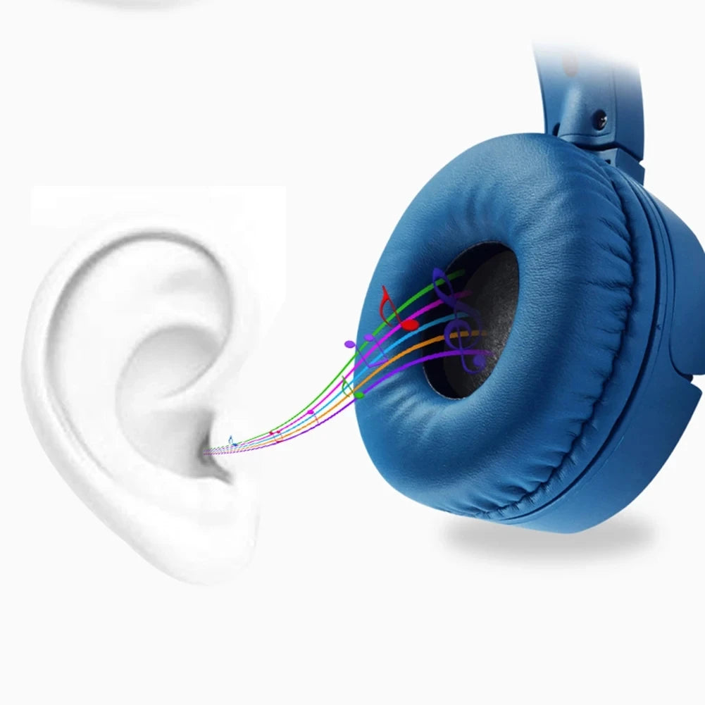 Universal Replacement Leather Ear Pads with High-Quality Foam Cushion for Over-Ear Headphones