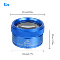 Alloy Jewelry Magnifier Glasses 40x High-Performance Precision Loupe for Jewelry Repair