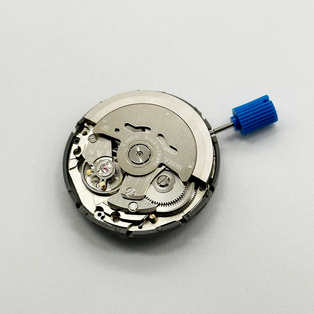 Automatic 24-Jewel Self-Winding Watch Movement with Date at 3:00 — High Accuracy, 41-Hour Power Reserve