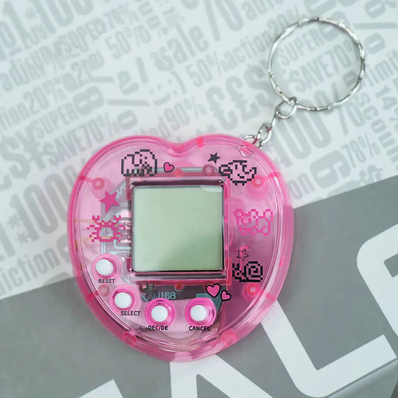Nostalgic Handheld Virtual Pet Game - Electronic Digital Pet Toy with 168 Pets
