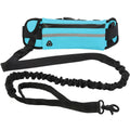 Hands-Free Reflective Retractable Dog Leash with Waist Bag 8M (26ft) Adjustable 27–55in Elastic Belt for Running & Walking