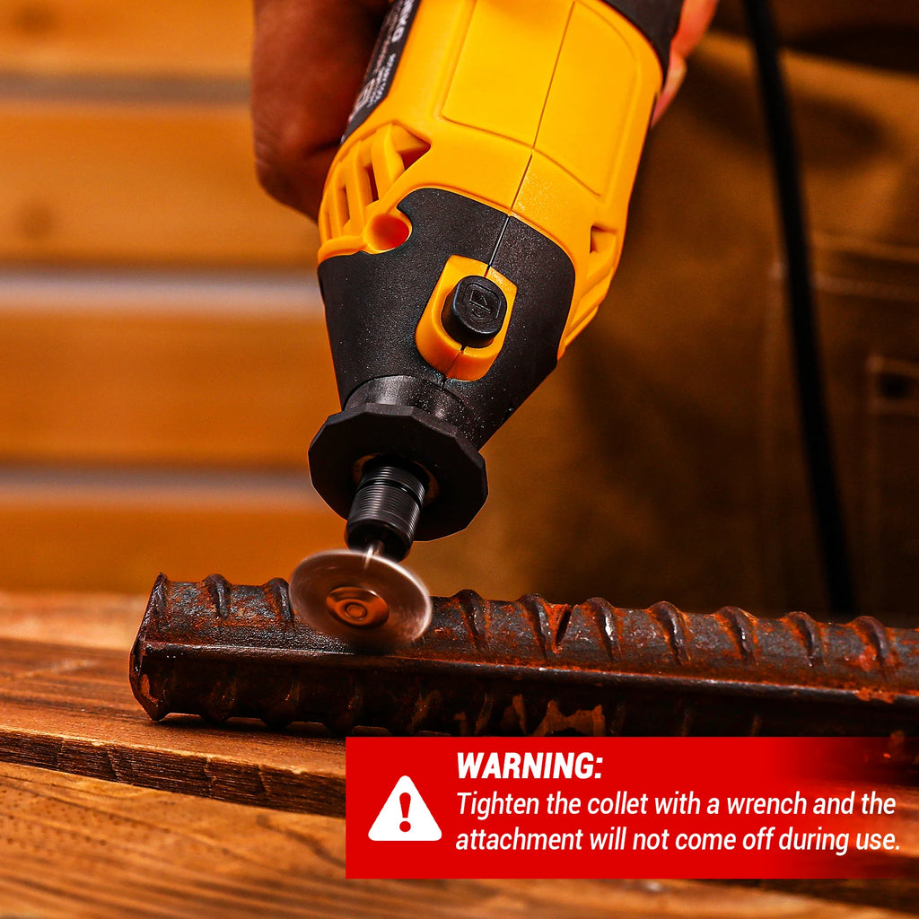 Corded Rotary Tool 220V 170W Mini Handheld Grinder with Flex Shaft, 127-Piece Accessory Kit for Engraving, Polishing & Cutting