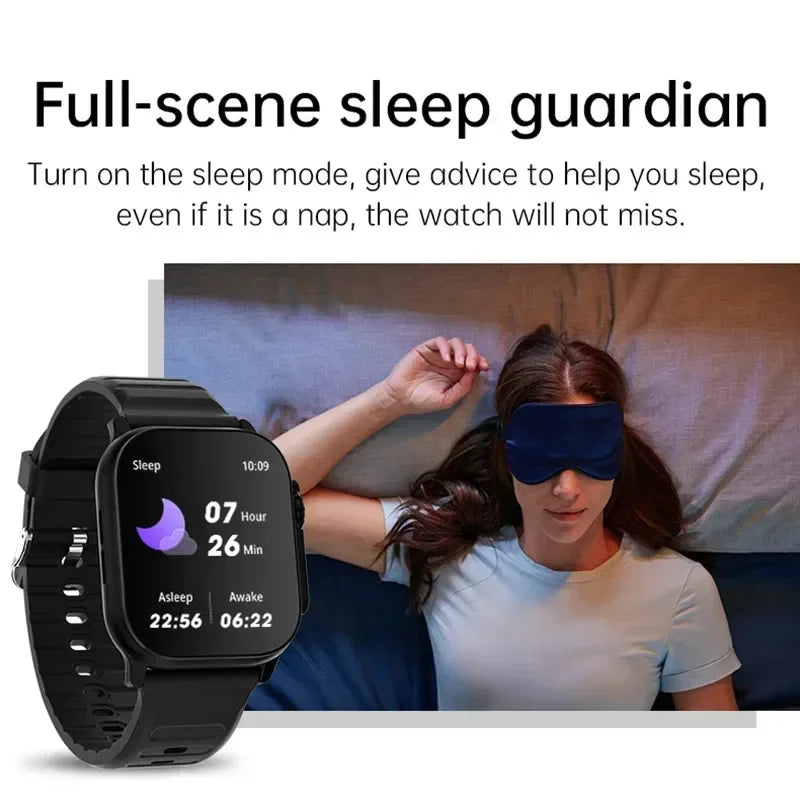 2.2-Inch (5.6 cm) AMOLED Smartwatch – Bluetooth Calling, Message Alerts, Heart Rate & SpO2 Monitor, GPS Fitness Tracker for Android iOS