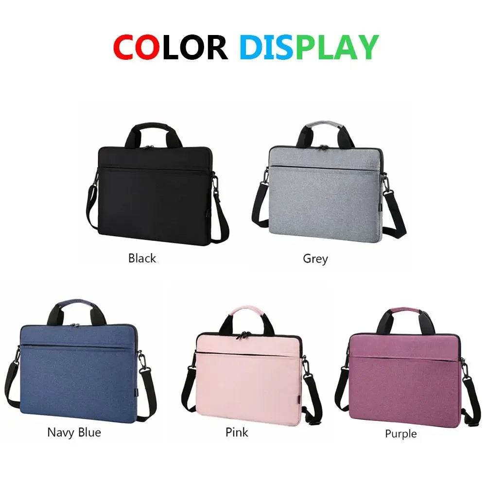 Laptop Sleeve Shoulder Bag 13.3/14/15.6 Inch Waterproof Notebook Case for Lenovo HP Dell Asus Samsung