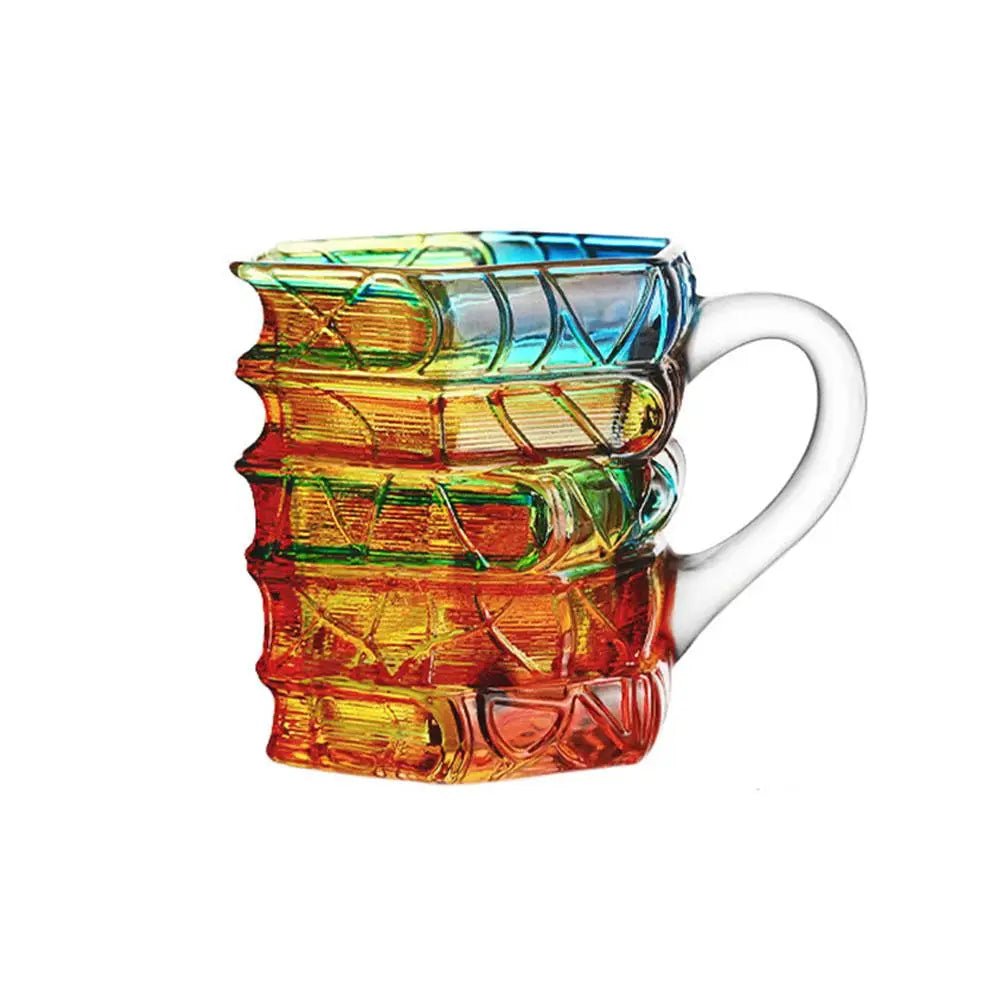 350ml (12 fl oz) Book-Shaped Glass Coffee & Tea Mug – Creative Drinkware & Desk Decor for Book Lovers
