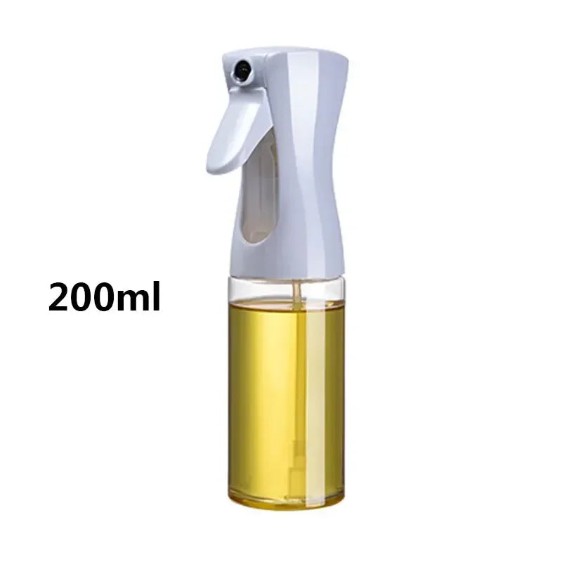 Oil Spray Bottle & Oil Brush — Nebulizing Kitchen Mister, 200/300/500 ml (6.8/10.1/16.9 fl oz) for Cooking, BBQ & Baking