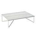 Compact Ultralight Folding Camping Table – Aluminum Alloy Mini Portable Collapsible Table for Hiking & Picnics