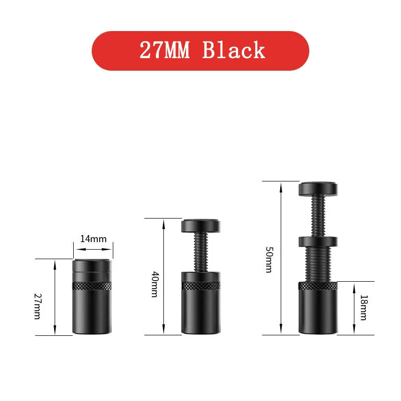 Adjustable Magnetic Aluminum GPU Support Bracket for PC Case - 27-120 mm (1.06-4.72 in) Graphics Card Holder