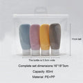 Refillable Travel Bottles Set 60ml (2 fl oz) – Leakproof Travel Toiletry Containers for Shampoo, Lotion & Cosmetics