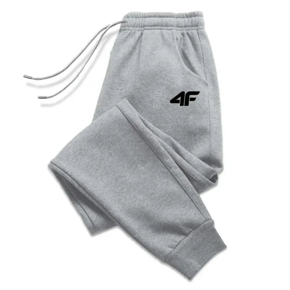 Men's Casual Tracksuit Jogger Sweatpants - Soft Waffle Knit Joggers for Gym & Daily Wear