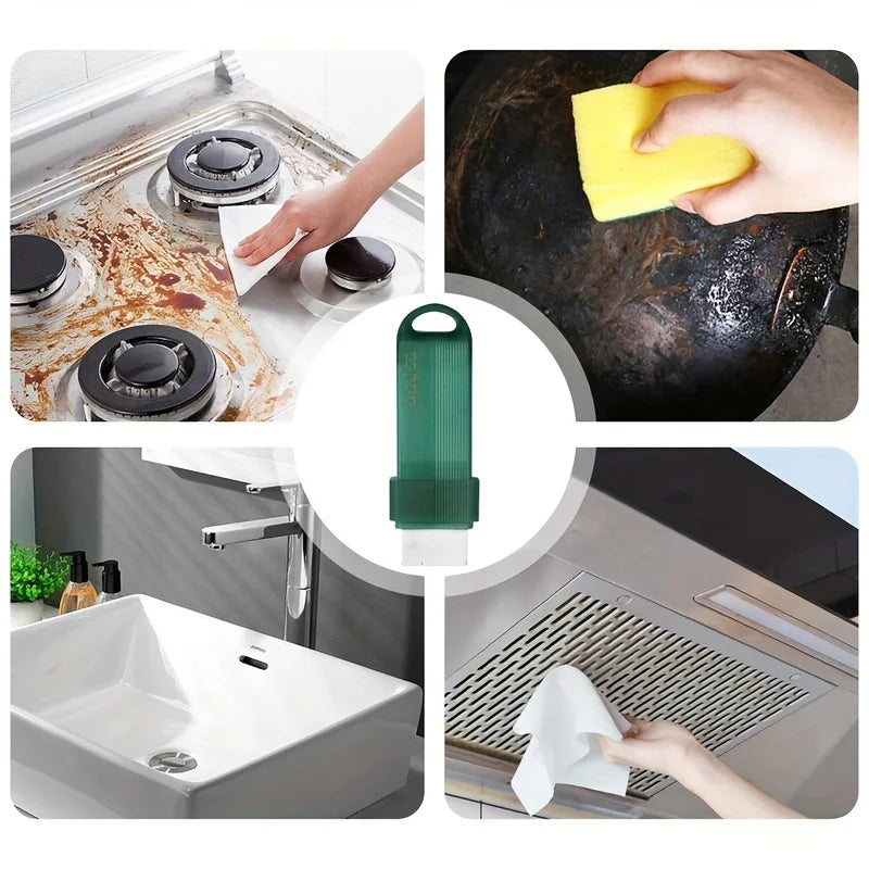 Reusable Stain Remover Eraser – Multi-Surface Lime, Rust & Glass Cleaner for Kitchen & Bathroom