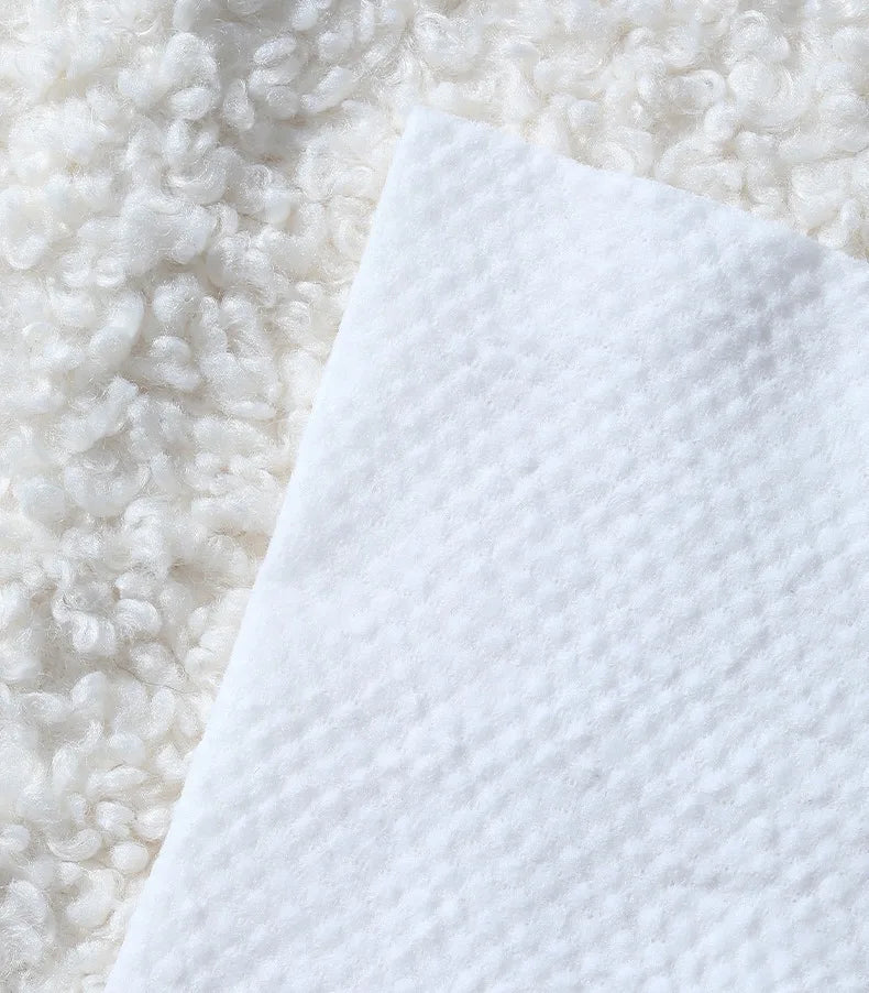 50/100 Pack Portable Compressed Facial Towels Disposable Non-Woven Makeup & Cleansing Wipes