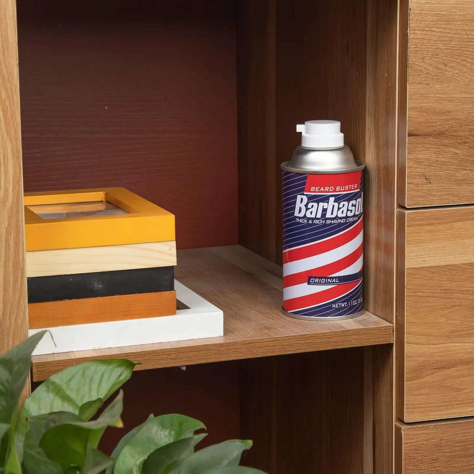 Shaving Cream-Style Diversion Safe Pouch – Food-Grade Smell-Proof Hidden Stash for Travel