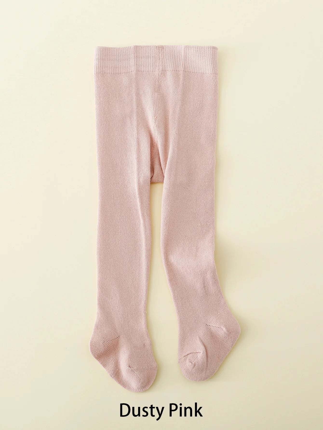 Baby & Toddler Tights Pantyhose - Newborn to 6Y Elastic Waist Solid Color
