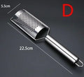 Stainless Steel Handheld Cheese Grater - Multi-Purpose Food Grater for Chocolate, Butter, Fruit & Vegetables