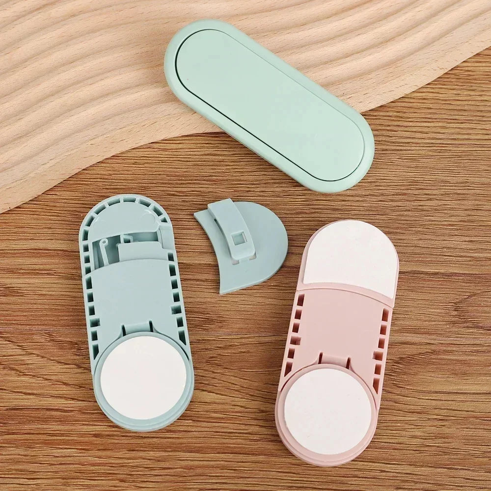 5-Pack Child Safety Cabinet Locks — Invisible Anti-Pinch Drawer & Wardrobe Latches for Baby & Toddler