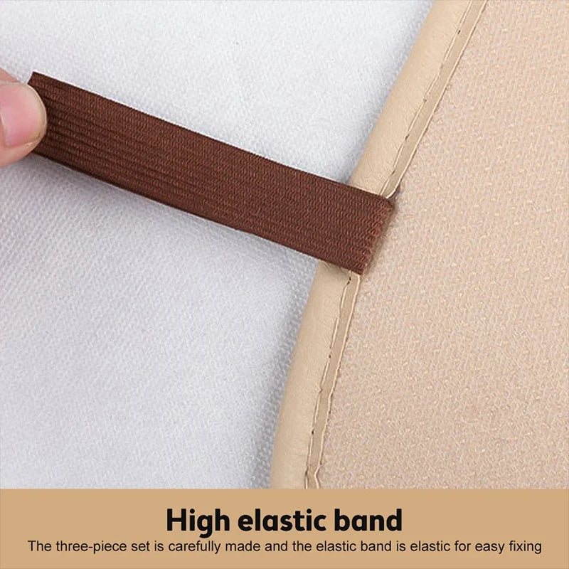 Breathable Ice Silk Car Seat Cover – Non-Slip Summer Cushion Pad, Front & Rear Universal Fit