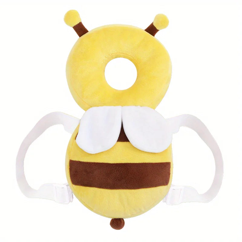 Little Bee Baby Head Protection Pillow Hat - Breathable Anti-Fall Safety Cap for Toddlers 1-3 Years
