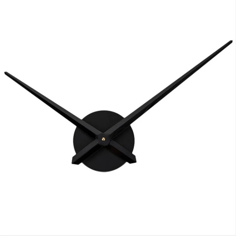 Large 3D Wall Clock Hands with Quiet Quartz Movement, 39 cm (15.4 in) Minute Hand — Modern DIY Home Decor Replacement
