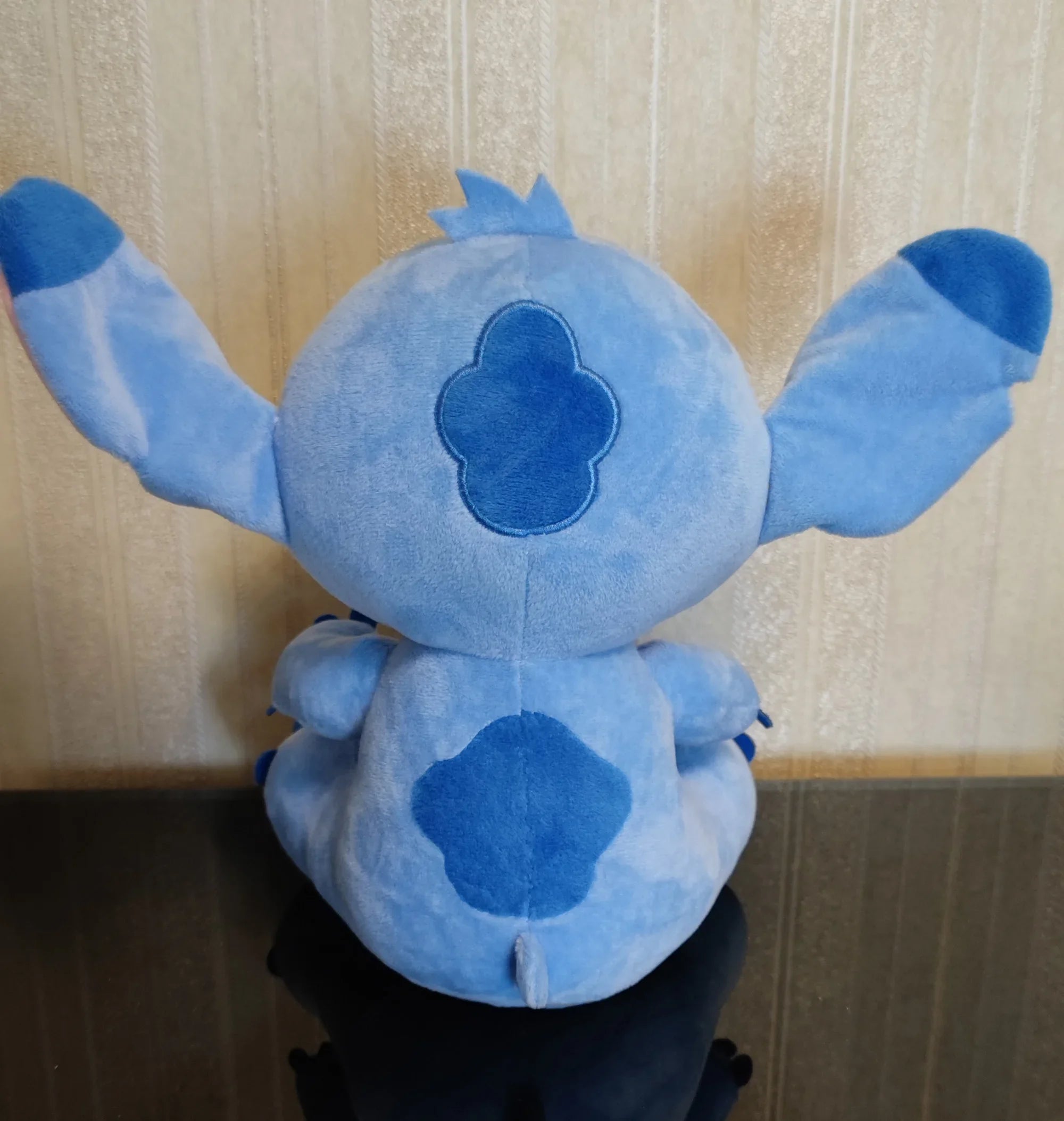 Stitch Plush Toy - Blue & Pink Stuffed Doll, 9.8 in (25 cm) Soft Plushie Gift for Kids