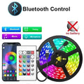 5V USB RGB LED Strip Light – Adhesive RGB Tape with Remote, WiFi & Bluetooth Controllers, Lengths 1m–30m (3.3ft–98.4ft)