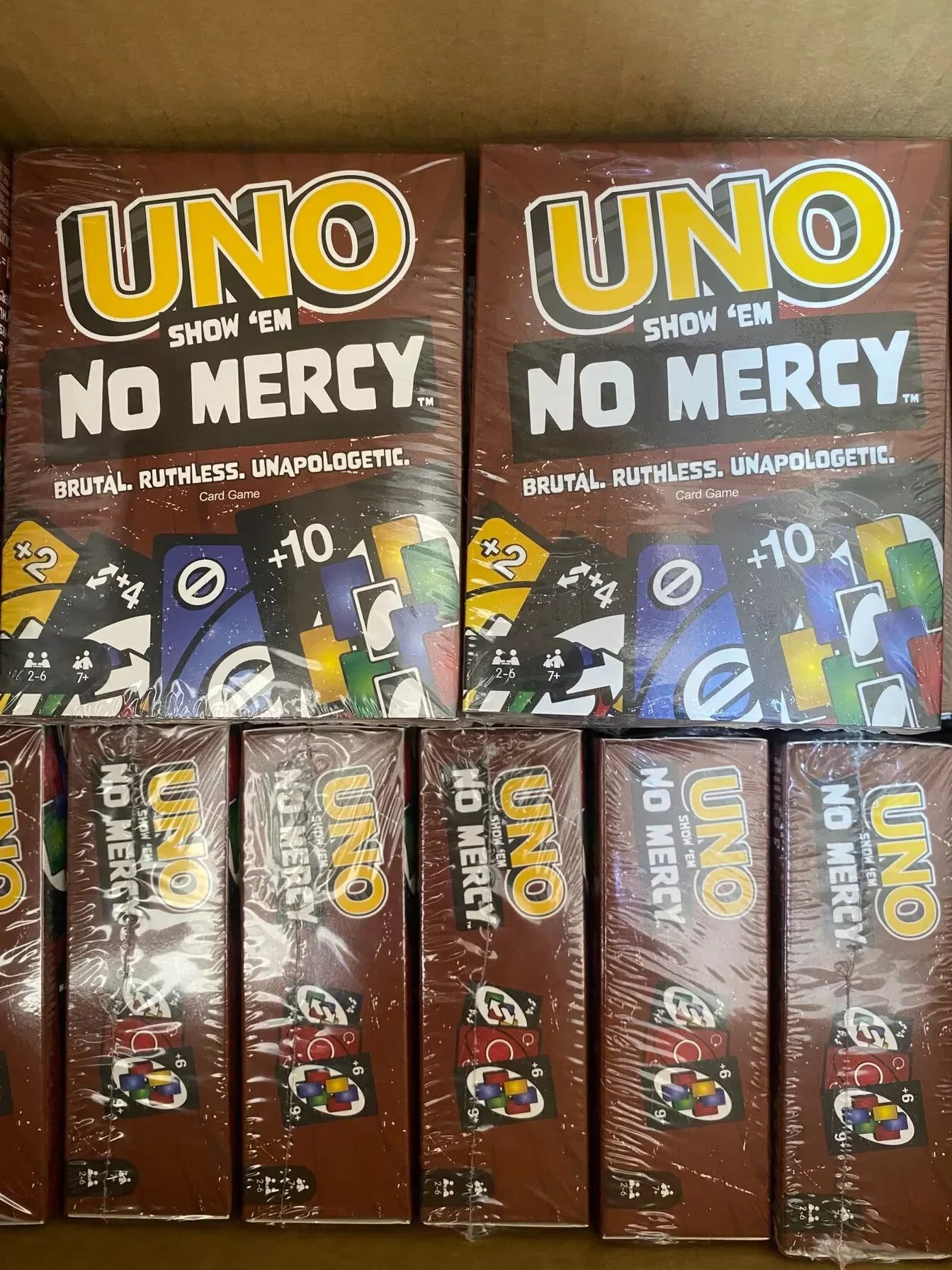 No Mercy Card Game - Family & Party Card Game for Kids and Adults, 2-10 Players