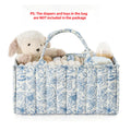 Portable Folding Baby Diaper Organizer Caddy – High-Capacity Diaper Stacker & Storage Bag