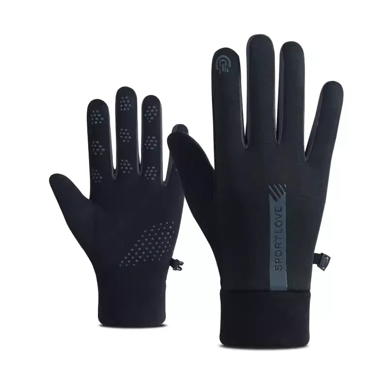Women's Waterproof Winter Cycling Gloves - Windproof Anti-Slip Warm Outdoor Sports Gloves