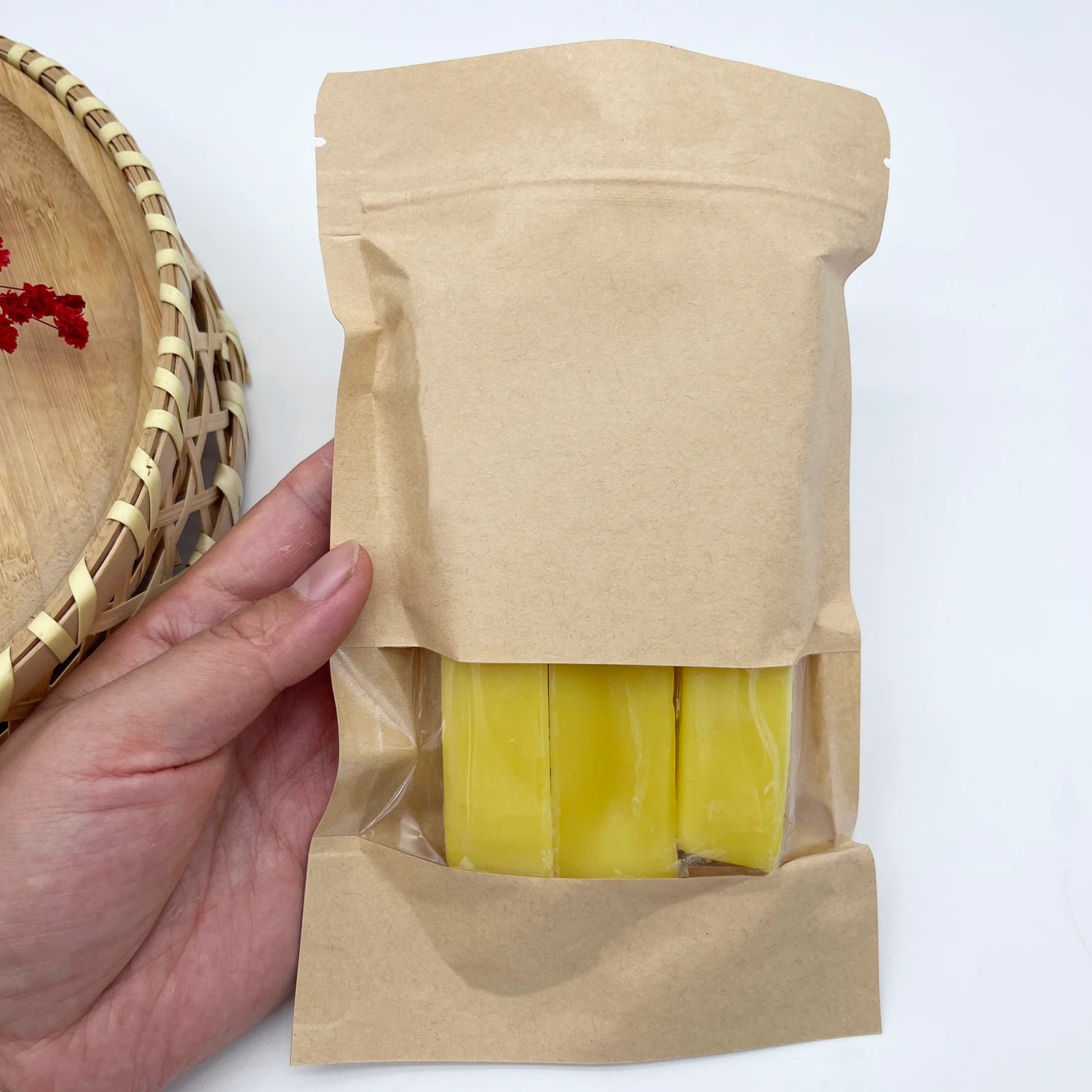 Natural Yellow Beeswax Sticks for Candle Making, Furniture Polishing & DIY Crafts - 5/10/15 Pack