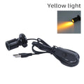3W USB 5V LED Mini Spotlight - Surface Mount Rotatable Cabinet & Jewelry Display Light (Warm White + RGB)