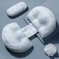 Maternity Pillow 65 x 50 cm (25.6 x 19.7 in) Cotton Pregnancy Waist & Abdominal Support Pillow