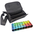 Euro Coin Wallet Fanny Pack 6-Pocket Cashier Waist Bag with 8-Slot Coin Dispenser