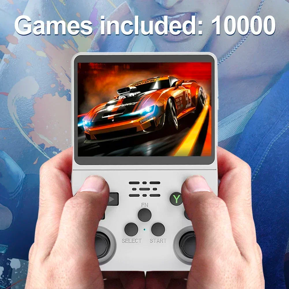 Open-Source Retro Handheld Game Console 3.5-Inch (8.9 cm) IPS Screen Linux 64GB Portable Pocket Player