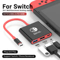 3-in-1 USB-C Hub — 4K HDMI, 100W PD Fast Charging & USB 3.0 Dock for Switch, MacBook, Laptop, Phone