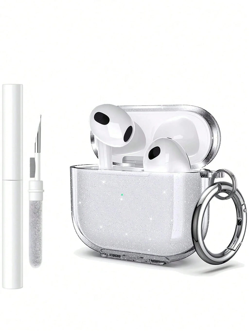 Silicone Protective Case for Wireless Earbuds Pro Series with Cleaning Kit - Compatible with Multiple Earphone Generations