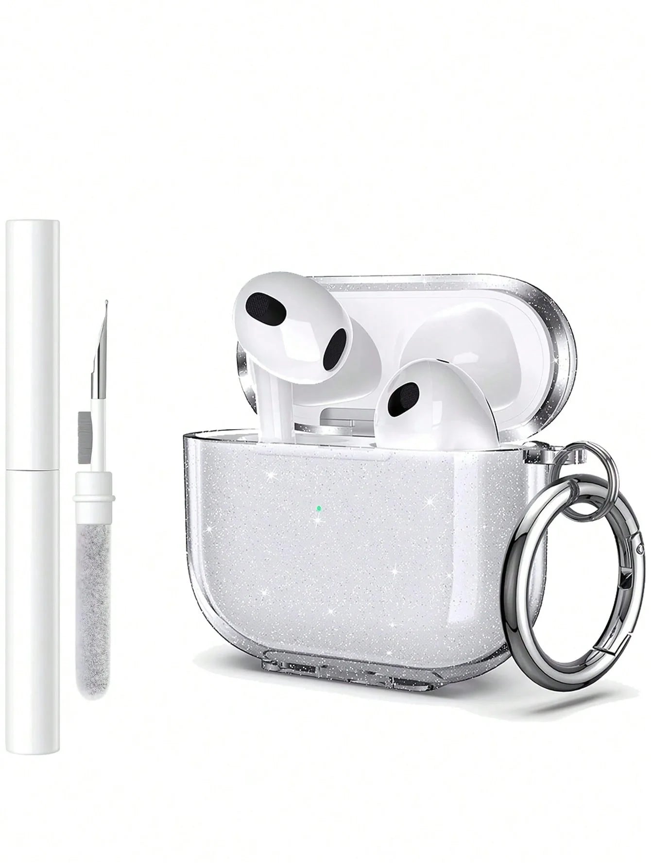 Silicone Protective Case for Wireless Earbuds Pro Series with Cleaning Kit - Compatible with Multiple Earphone Generations